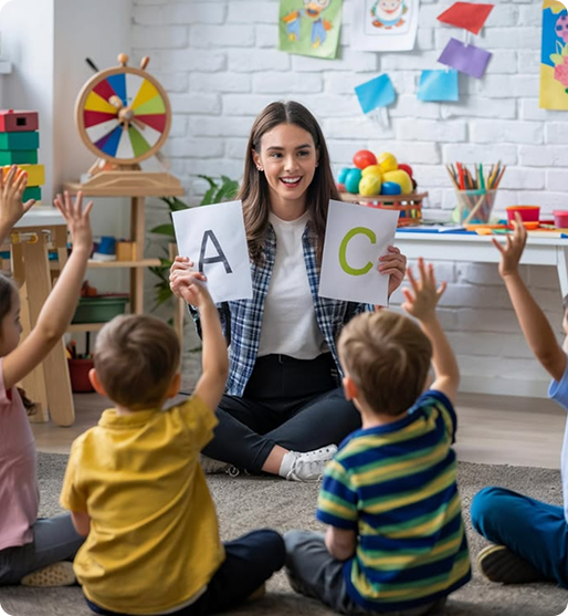 Children learning through play